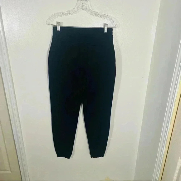 SPANX The Perfect Pant Ankle Joggers Classic Black Ponte Knit Neutral Casual - Picture 4 of 7